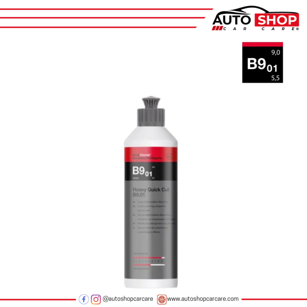 KOCH CHEMIE - HEAVY QUICK CUT B9.01 250ML - Image 1