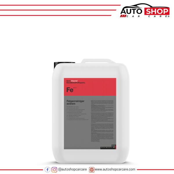 KOCH CHEMIE - Felgenreiniger extrem "Fe" 11Kg - Image 1