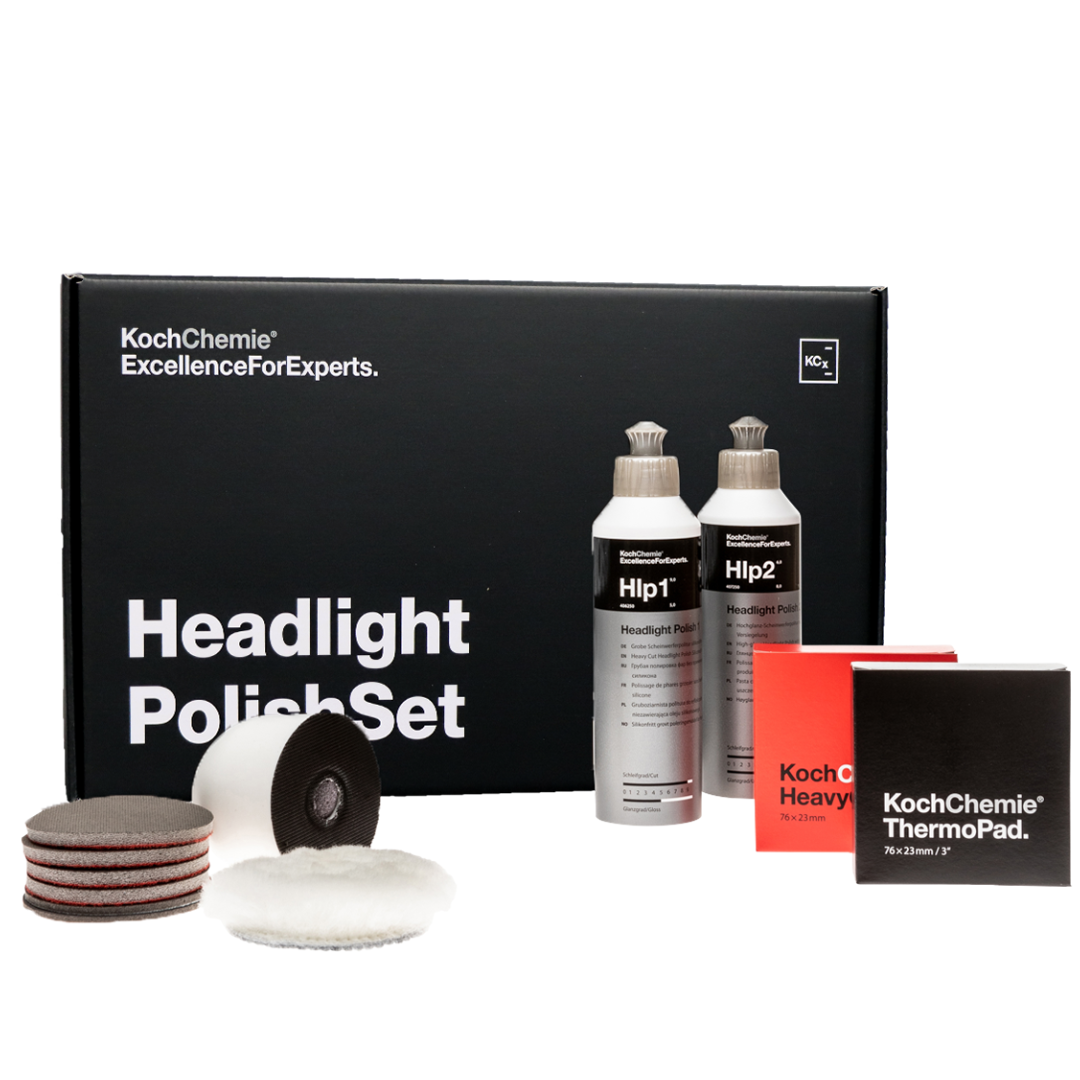 Design sem nome (13) KOCH CHEMIE - HEADLIGHT POLISH SET - POLIMENTO DE FAROL - Image 1